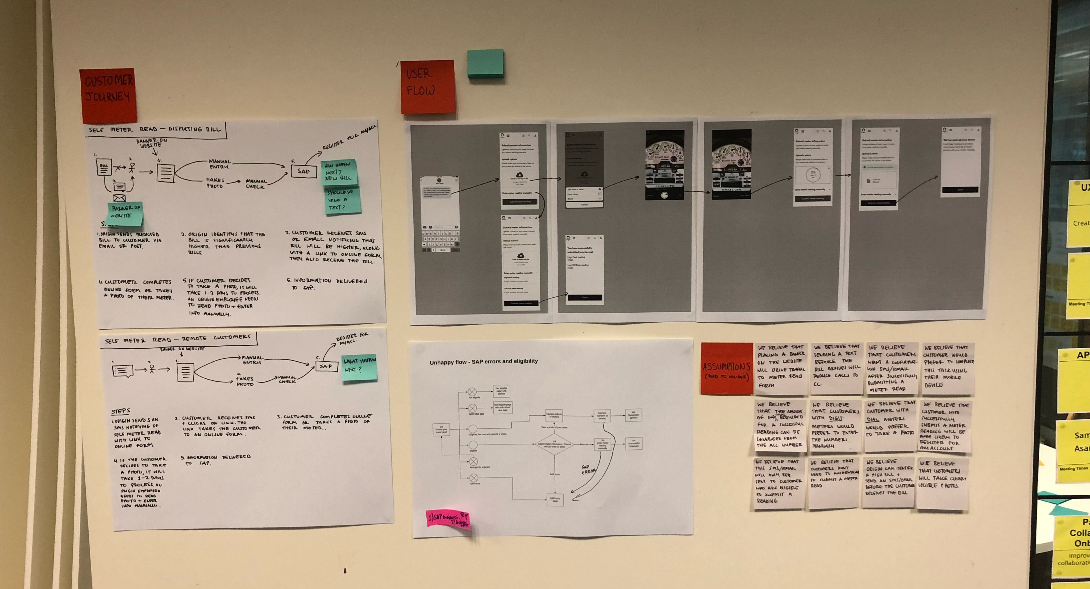 Initial brainstorming sketches.