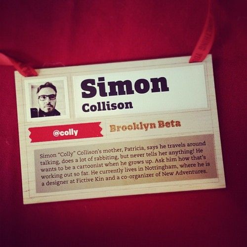 Brooklyn Beta Speaker Badges