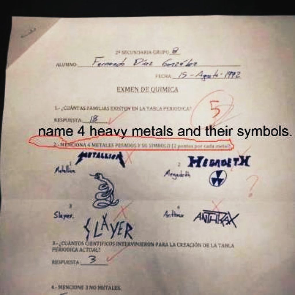Heavy metals